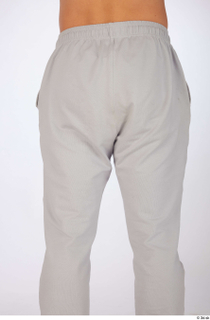 Darren dressed grey jogger wweatpants sports thigh 0005.jpg